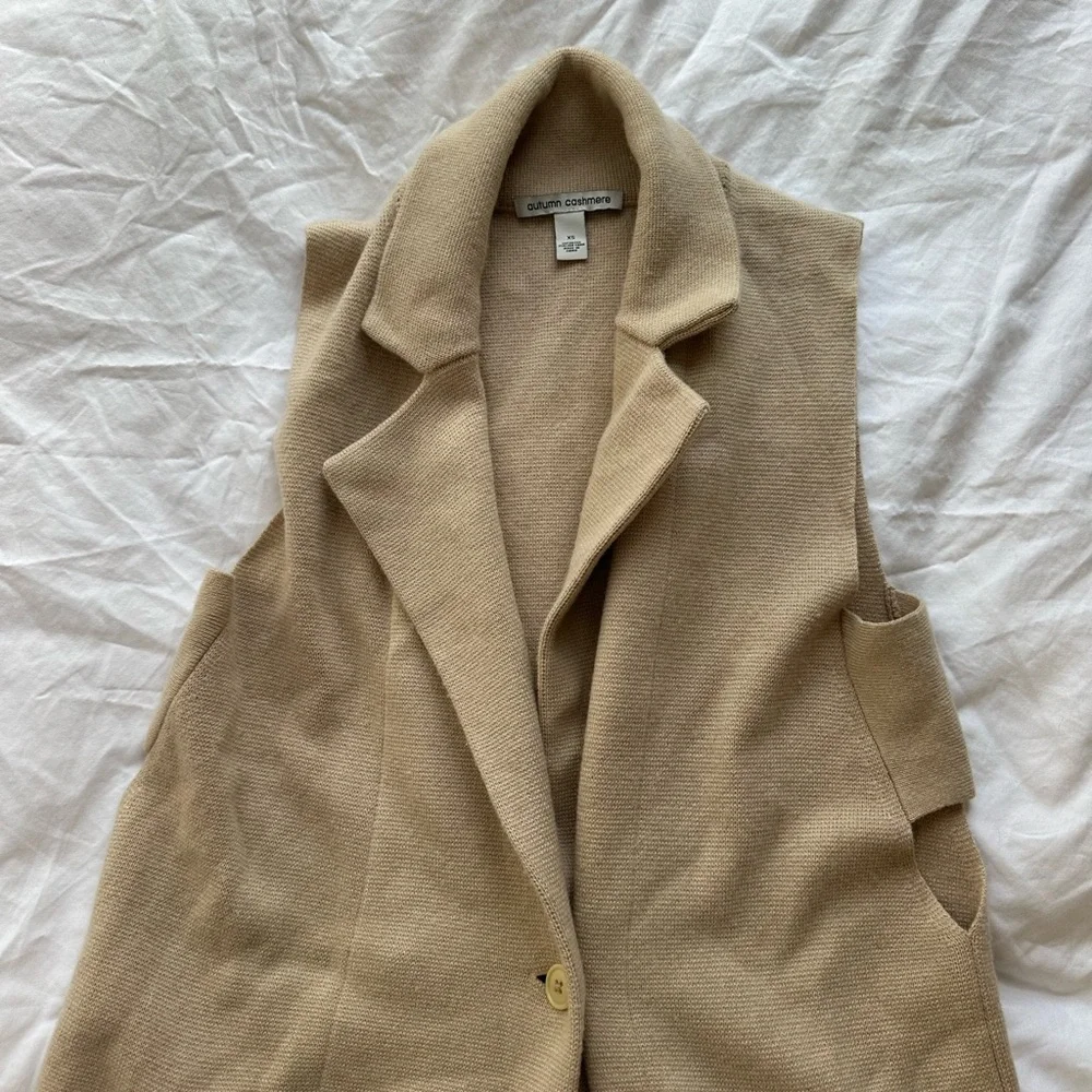 Autumn Cashmere Cashmere & Wool Blend Sweater in Size XS - Picture 2 of 7